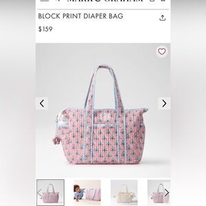 Mark and Graham diaper bag